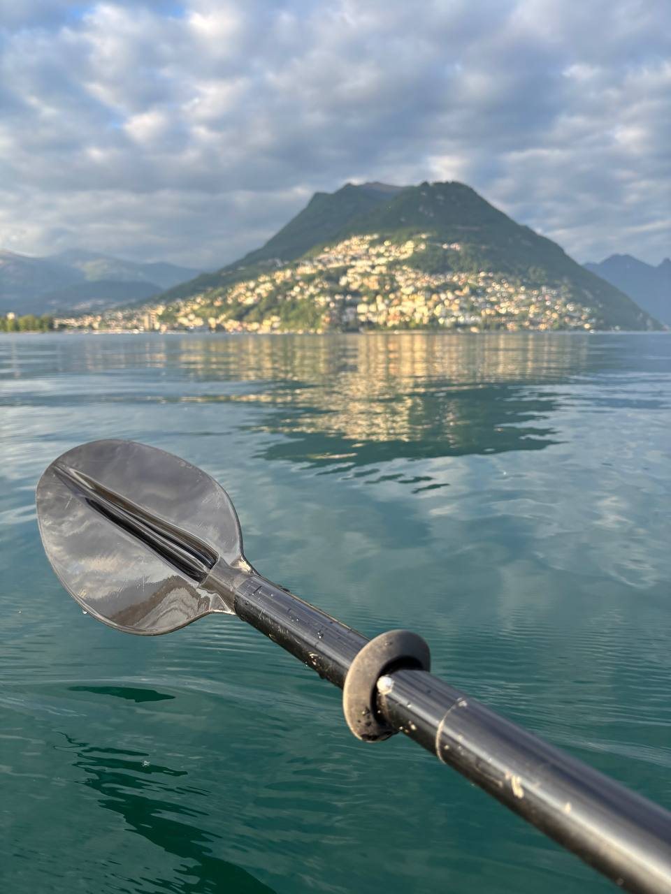 Paddle over Lugano on Lake Lugano